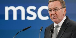 Ο υπουργός Άμυνας της Γερμανίας, Μπόρις Πιστόριους