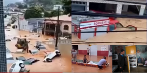 Μεγάλες καταστροφές από τη φονική θεομηνία στη Βραζιλία