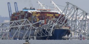 Η γέφυρα Francis Scott Key στη Βαλτιμόρη που κατέρρευσε 