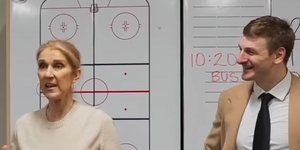 Η Σελίν Ντιόν σε μια σπάνια εμφάνιση