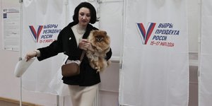 εκλογες γυναικα σκυλος