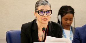 H εισηγήτρια του ΟΗΕ για το Μεσανατολικό Φραντσέσκα Αλμπανέζε