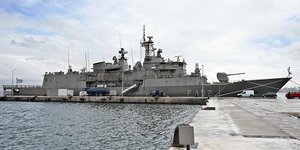 Η φρεγάτα ΥΔΡΑ του Πολεμικού Ναυτικού