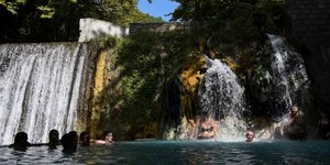 Ιαματικά λουτρά, φωτογραφία ΜΙΧΑΛΗΣ ΚΑΡΑΓΙΑΝΝΗΣ/EUROKINISSI