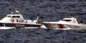 Το ελληνικό και το τουρκικό σκάφος του λιμενικού που ενεπλάκησαν στα Ίμια