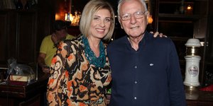Ο Κώστας Χαρδαβέλλας με την σύζυγό του Μαρία Παναγοπούλου