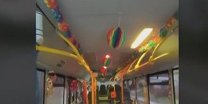 λεωφορείο, αποκριάτικα