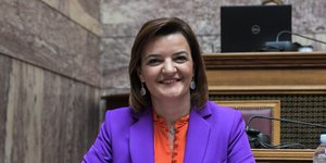 Η Μαρία Αλεξάνδρα Κεφάλα στη Βουλή