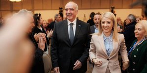 Ο Βαγγέλης Μεϊμαράκης με την Αννίτα Δημητρίου