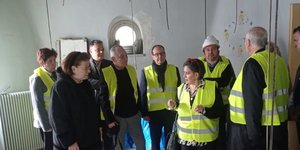 H Λίνα Μενδώνη σε αυτοψία στο Κρατικό Ωδείο