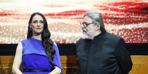 Η Μαίρη Μηνά με τον Δ. Παπαδημητρίου