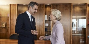 Κυριάκος Μητσοτάκης, Ούρσουλα φον Ντερ Λάιεν