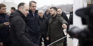 Κυριάκος Μητσοτάκης και Βολοντίμιρ Ζελένσκι