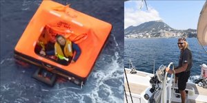 Οι δύο ναυαγοί σώθηκαν χάρη στην αυτοθυσία του καπετάνιου τους