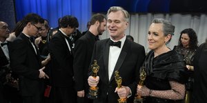 Ο Κρίστοφερ Νόλαν και η σύζυγός του 