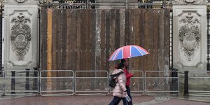 Οι πύλες του παλατιού του Μπάκιγχαμ 