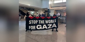 Σαν Φρανσίσκο: Διαδηλωτές απέκλεισαν το αεροδρόμιο της πόλης, ζητώντας τον τερματισμό του πολέμου στη Γάζα