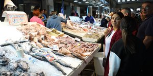 Σαρακοστιανά εδέσμα στη Βαρβάκειο Αγορά
