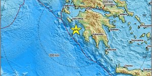 Σεισμός ανοιχτά της Μεσσηνίας 5,7 Ρίχτερ