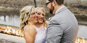 Η σιαμαία Άμπι παντρεύτηκε τον εκλεκτό της καρδιάς της 