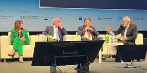 Ο υπουργός Περιβάλλοντος και Ενέργειας, Θόδωρος Σκυλακάκης, από το 11ο Ετήσιο “World Ocean Summit” του “Economist”