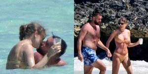 Το ρομαντικό ταξίδι της Τέιλορ Σουίφτ με τον Τράβις Κέλσι στις Μπαχάμες