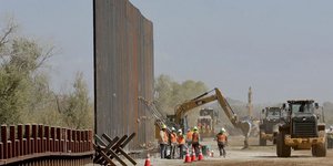 Το τείχος των ΗΠΑ στα σύνορα με το Μεξικό -Φωτογραφία: AP/Matt York