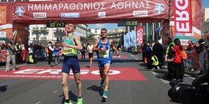 ημιμαραθωνιος τερματισμος