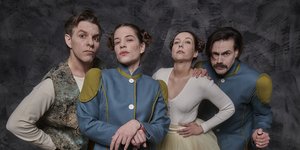 Λευτέρης Βασιλάκης, Μαρία Δαμασιώτη, Ηρώ Κισσανδράκη, Γιώργος Κοσκορέλλος