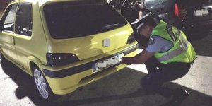 Αφαίρεση πινακίδων από την Τροχαία 