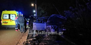 Φωτογραφία από το τροχαίο