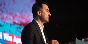 Ο επικεφαλής της Νέας Αριστεράς, Αλέξης Χαρίτσης