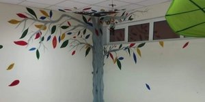 ζωγραφισμένο δεντρο