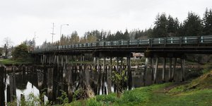 H γέφυρα Γιανγκ Στριτ στη Αμπερντίν της Ουάσιγκτον