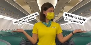 Ο αεροσυνοδός Henny Lim εργάζεται για το Cebu Pacific με έδρα τις Φιλιππίνες
