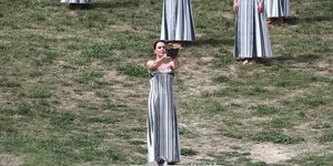 Τελετή αφής της φλόγας στην Αρχαία Ολυμπία