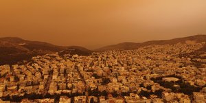 Αφρικανική σκόνη στην Αττική