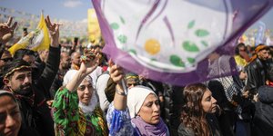 Οπαδοί του φιλοκορδικού κόμματος/AP images