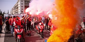Απεργιακή κινητοποίηση Σύνταγμα