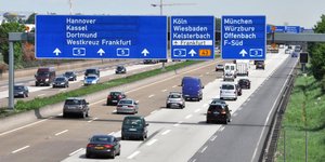 Αυτοκινητόδρομος στη Γερμανία 