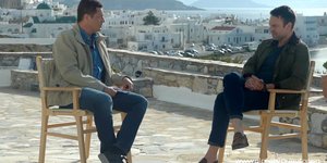 Ο Στέφανος Κασσελάκης στην εκπομπή «Αυτοψία» με τον Αντώνη Σρόιτερ