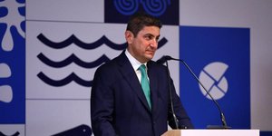 O υπουργός Αγροτικής Ανάπτυξης και Τροφίμων, Λευτέρης Αυγενάκης, σε ομιλία του στην πρώτη ημέρα των παράλληλων εκδηλώσεων του 9ου «Our Ocean Conference 2024»