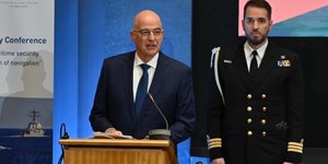 Ο Νίκος Δένδιας συμμετείχε στο 1ο Συνέδριο Θαλάσσιας Ασφάλειας με θέμα «Οι διαστάσεις της θαλάσσιας ασφάλειας, και ο ρόλος τους στην ελευθεροπλοΐα».