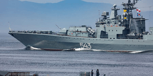 Η ρωσική φρεγάτα «Marshal Shaposhnikov»