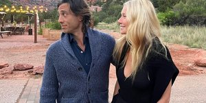 Η Γκουίνεθ Πάλτροου με τον σύζυγό της Μπραντ Φαλτσούκ 