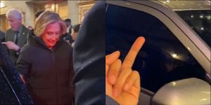 Φιλοπαλαιστίνιοι διαδηλωτές έλουσαν με ύβρεις την Χίλαρι και τον Μπιλ Κλίντον στη Νέα Υόρκη
