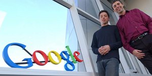 Οι συνιδρυτές της Google Λάρι Πέιτζ και Σεργκέι Μπριν