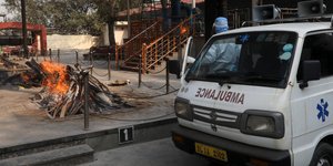 Ασθενοφόρο στο Νέο Δελχί