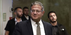 Ο Ο ακροδεξιός υπουργός Εθνικής Ασφαλείας του Ισραήλ, Ιταμάρ Μπεν Γκβιρ