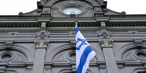 Η σημαία του Ισραήλ στις Βρυξέλλες